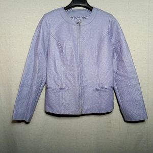 Bradley Bayou Leather jacket women's vintage coat size small